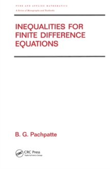 Inequalities for Finite Difference Equations