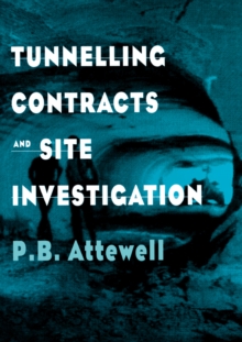 Tunnelling Contracts and Site Investigation