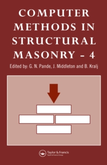 Computer Methods in Structural Masonry - 4 : Fourth International Symposium