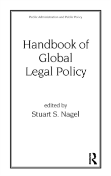 Handbook of Global Legal Policy