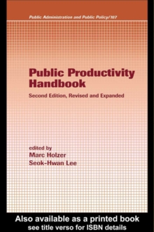 Public Productivity Handbook