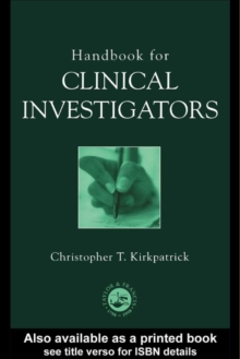 Handbook for Clinical Investigators