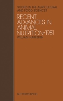 Recent Advances in Animal Nutrition