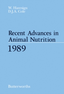 Recent Advances in Animal Nutrition