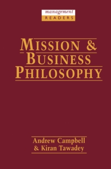 Mission and Business Philosophy