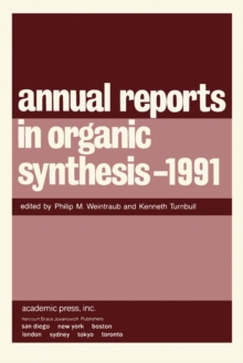 Annual Reports in Organic Synthesis - 1991