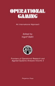 Operational Gaming : An International Approach