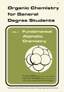 Fundamental Aliphatic Chemistry : Organic Chemistry for General Degree Students