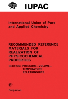 Recommended Reference Materials for Realization of Physicochemical Properties : Pressure-Volume-Temperature Relationships