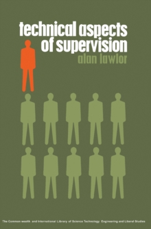 Technical Aspects of Supervision : The Commonwealth and International Library: Supervisory Studies