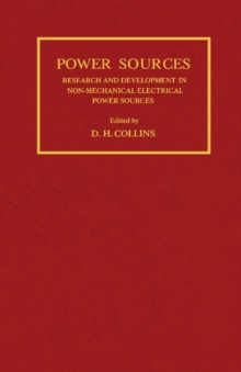 Research and Development in Non-Mechanical Electrical Power Sources : Proceedings of the 6th International Symposium Held at Brighton, September 1968