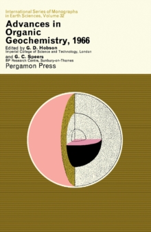 Advances in Organic Geochemistry : Proceedings of the Third International Congress