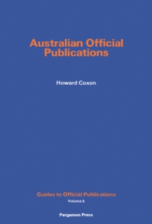 Australian Official Publications : Guides to Official Publications