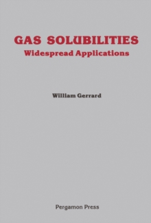 Gas Solubilities : Widespread Applications