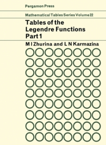 Tables of The Legendre Functions P-1/2+it(x) : Mathematical Tables Series