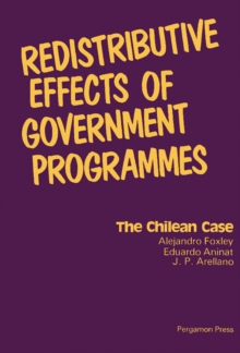 Redistributive Effects of Government Programmes : The Chilean Case