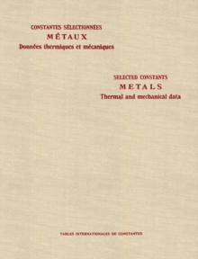 Metals : Thermal and Mechanical Data