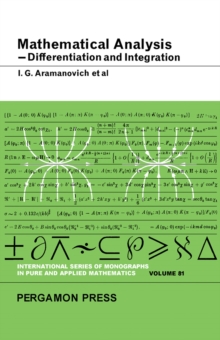 Mathematical Analysis : Differentiation and Integration