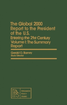 The Summary Report : Special Edition with the Environment Projections and the Government Projections and the Government's Global Model