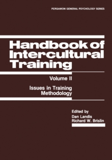 Handbook of Intercultural Training : Issues in Training Methodology