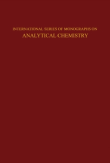 Atomic-Absorption Spectrophotometry : International Series of Monographs in Analytical Chemistry