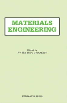 Materials Engineering : Proceedings of the First International Symposium, University of the Witwatersrand, Johannesburg, South Africa, November 1985