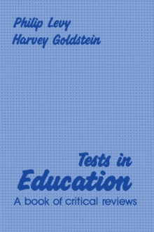 Tests in Education : A Book of Critical Reviews