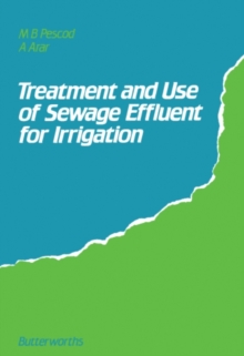 Treatment and Use of Sewage Effluent for Irrigation : Proceedings of the FAO Regional Seminar on the Treatment and Use of Sewage Effluent for Irrigation Held in Nicosia, Cyprus, 7-9 October, 1985