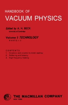 Technology : Handbook of Vacuum Physics