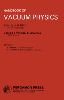 Physical Electronics : Handbook of Vacuum Physics