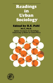 Readings in Urban Sociology : Readings in Sociology