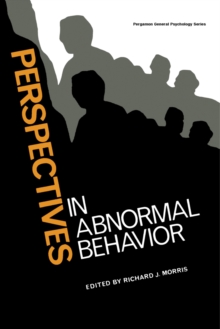 Perspectives in Abnormal Behavior : Pergamon General Psychology Series