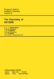 The Chemistry of Oxygen : Comprehensive Inorganic Chemistry