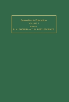 Evaluation in Education : Volume 1