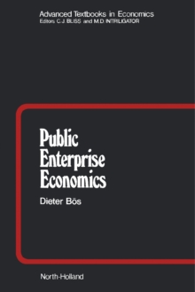 Public Enterprise Economics : Theory and Application