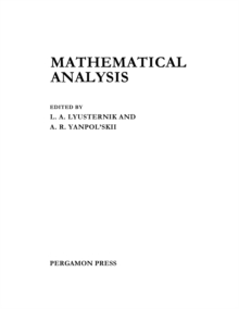 Mathematical Analysis : Functions, Limits, Series, Continued Fractions