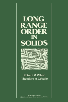 Long Range Order in Solids : Solid State Physics