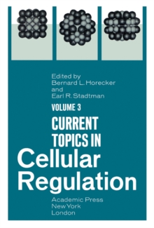 Current Topics in Cellular Regulation