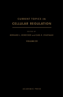 Current Topics in Cellular Regulation