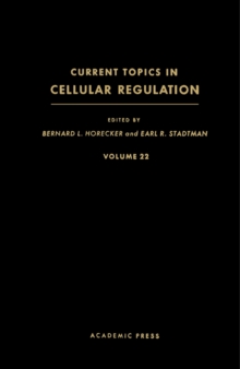 Current Topics in Cellular Regulation