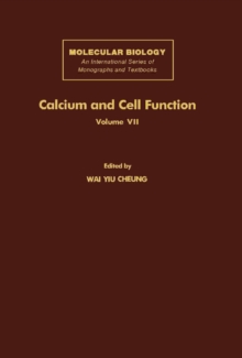 Calcium and Cell Function : Volume 7