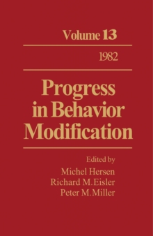 Progress in Behavior Modification : Volume 13