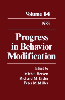 Progress in Behavior Modification : Volume 14