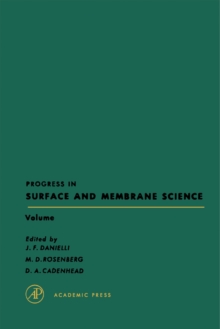 Progress in Surface and Membrane Science : Volume 7