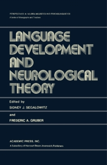 Language Development and Neurological Theory