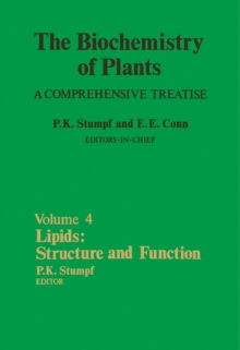 Lipids: Structure and Function : The Biochemistry of Plants