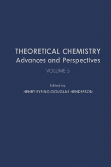 Theoretical Chemistry : Advances and Perspectives