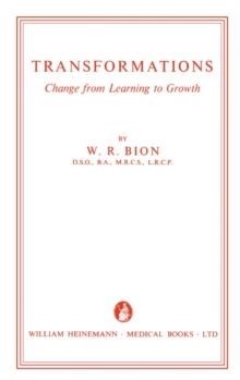 Transformations : Change from Learning to Growth