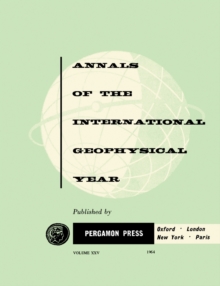 Auroral Spectrograph Data : Annals of The International Geophysical Year, Vol. 25