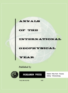 Annals of the International Geophysical Year : Bibliography and Index